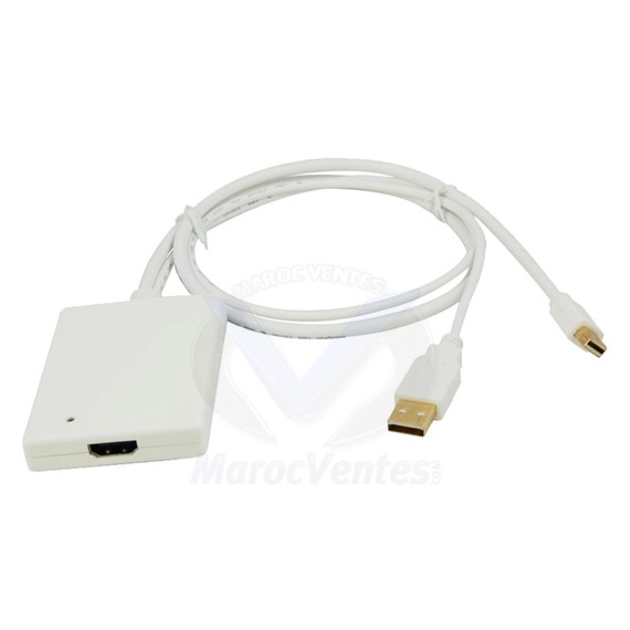 Adaptateur mini-display Port vers HDMI avec Audio pour Mac CBB21UF